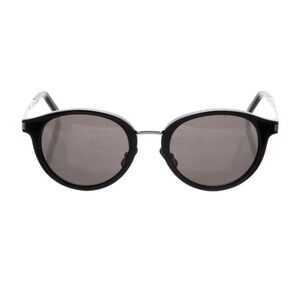 Saint Laurent Black Cat-Eye Glasses